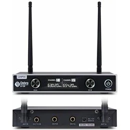 MICROFONOS DEBRA D-120 , 1HANDHELD , 1 LAVALIER , 1 HEADSET