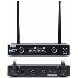 MICROFONOS DEBRA D-120 , 1HANDHELD , 1 LAVALIER , 1 HEADSET