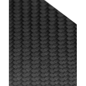 QWORK 3K Lámina de fibra de carbono, 200 x 250 x 1