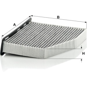 MANN-FILTER CUK 2939 Filtro de aire de cabina