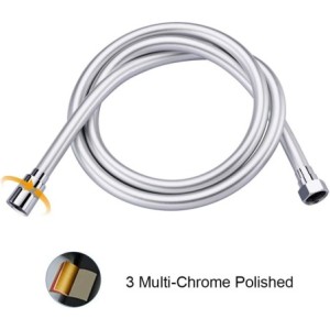 GRIFEMA - Manguera ducha, 1.5 m, Flexo de Caucho