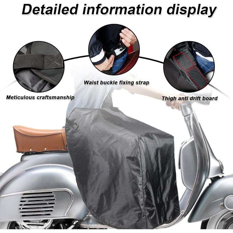 Cubrepiernas Moto Scooter Manta Moto Universal