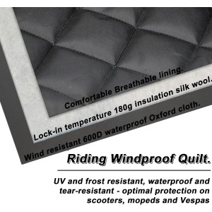 Cubrepiernas Moto Scooter Manta Moto Universal