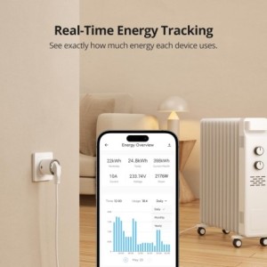 SONOFF S60ZBTPF Enchufe Inteligente Zigbee - Control Remoto, Monitor