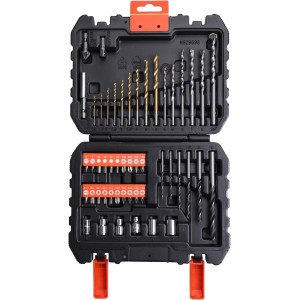 BLACK+DECKER Set de 50 Piezas para Atornillar