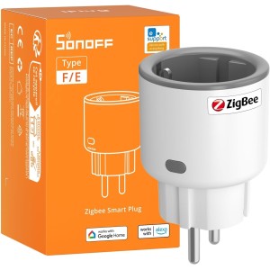 SONOFF S60ZBTPF Enchufe Inteligente Zigbee - Control Remoto, Monitor