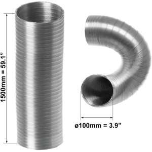 Ø 100mm Conducto de Aire Flexible para Campana Extractora