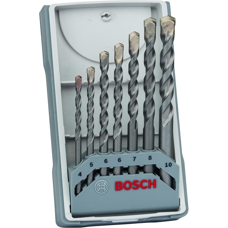 Bosch Professional 2 607 017 082 - Juego de 7 brocas para hormigón