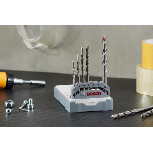 Bosch Professional 2 607 017 082 - Juego de 7 brocas para hormigón