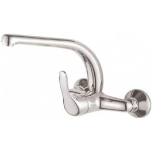 Grifo de pared alto tubo 110 Manzanilla