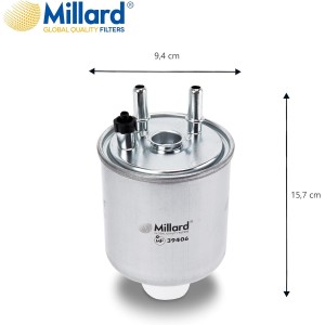 Millard Filters MF-39406 Filtro de Combustible para coche