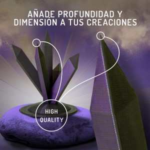 WINKLE Filamento PLA HD Interferencia Violeta Ágata | Filamento Impresora 3D