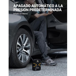 AstroAI Inflador Ruedas Coche Digital 12V, Compresor Aire Portátil 150 PSI