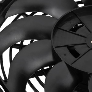 Ventilador eléctrico universal de 12 pulgadas para coche, 12 V, 80 W