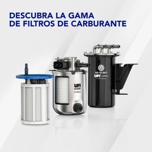 UFI Filters, Filtro Gasoil 24.127.00, Filtro de Combustible Diésel de Recambio