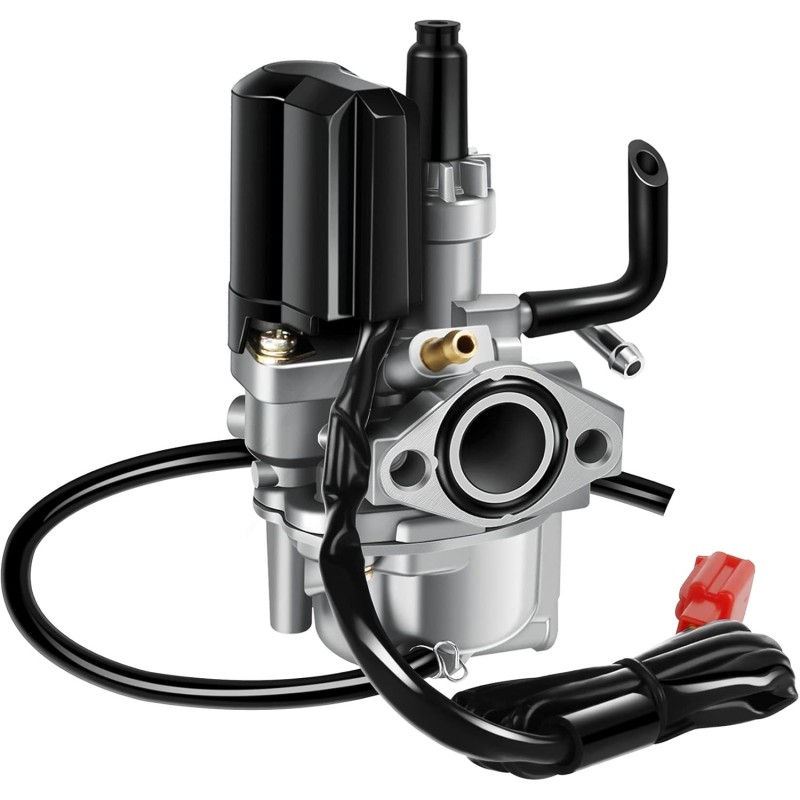 17mm Carburador, Scooter Carburador Motocicleta Carburador con Conector E-choke 2-polos