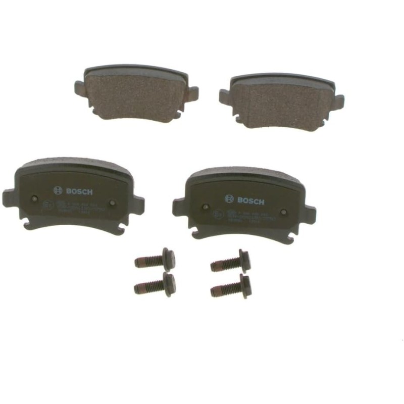 BOSCH Juego de pastillas de freno Trasero | Low-Metallic 0 986 494 053