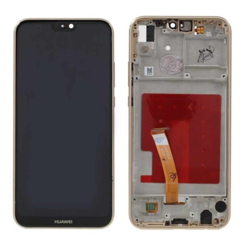 PANTALLA CON MARCO DORADO HUAWEI P20 LITE (ANE-LX1)