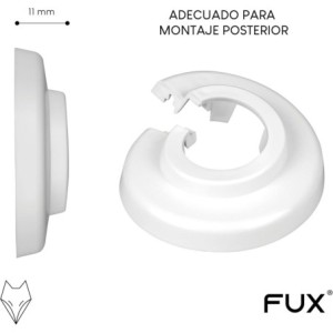 FUX 10 Rosetas para tuberias de calefaccion radiator, 12mm-35mm