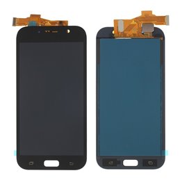 PANTALLA NEGRA SIN MARCO GALAXY A7 2017 ( A720 )