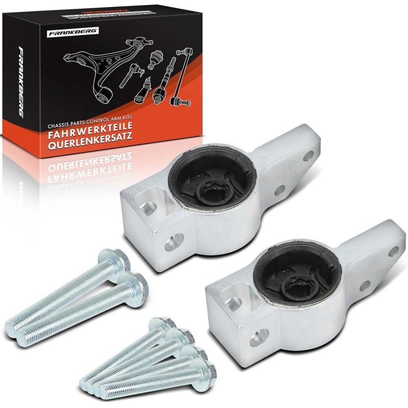 Frankberg 2x Brazo transversal Brazo de eje Compatible con Golf VI 5K1 Golf V 1K1 Golf Plus 521