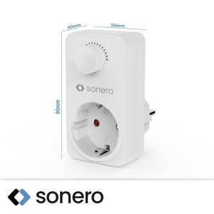 Sonero zócalo dimmer, zócalo adaptador dimmer con control de luminosidad para lámparas LED