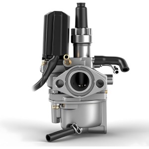 17mm Carburador, Scooter Carburador Motocicleta Carburador con Conector E-choke 2-polos