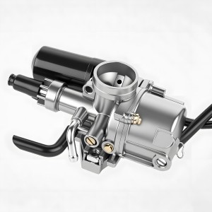17mm Carburador, Scooter Carburador Motocicleta Carburador con Conector E-choke 2-polos