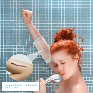 HEMOTON Funda Protectora Reutilizable para Brazo y Codo en Ducha