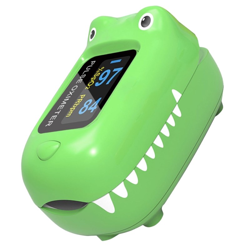 GIMA Oxímetro de pulso pediátrico Oxy 0, mide la saturación de oxígeno (Spo2)