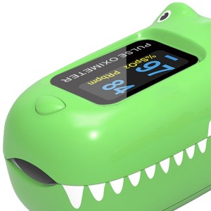 GIMA Oxímetro de pulso pediátrico Oxy 0, mide la saturación de oxígeno (Spo2)