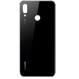 TAPA BATERIA NEGRA SIN LENTE NI HUELLA P20 LITE