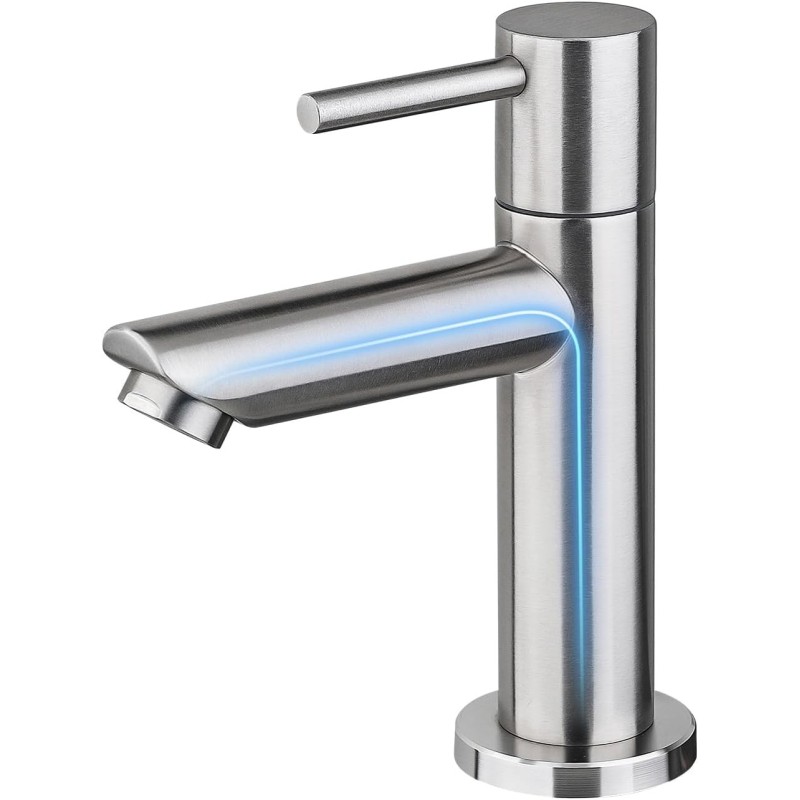 Ibergrif M18103 Grifo de Lavabo SOLO AGUA FRÍA