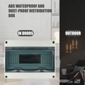 Caja Estanca Exterior Electrica 12 Modulos Ip65