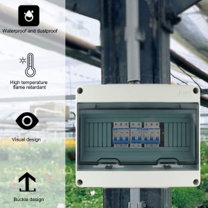 Caja Estanca Exterior Electrica 12 Modulos Ip65