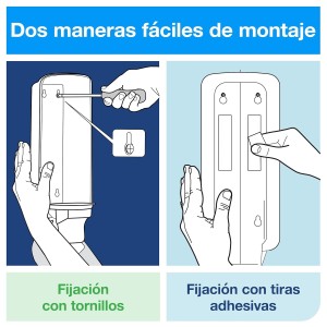 Tork Dispensador Mini para Jabón Líquido, Crema de Ducha