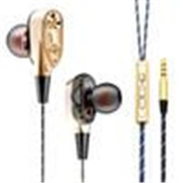 Auriculares de cuatro núcleos Big Bass con audífonos intrauditivos