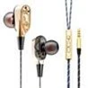 Auriculares de cuatro núcleos Big Bass con audífonos intrauditivos