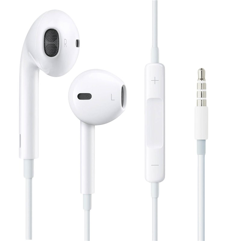 Auriculares de boton con cable