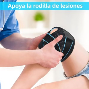 Rodilleras Menisco y Ligamento Deportiva Ajustable Rodillera de Neopreno con Silicona