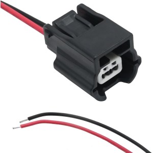 Hoypeyfiy Conector de enchufe de sensor ABS de 2 pines, conector de sensor ABS