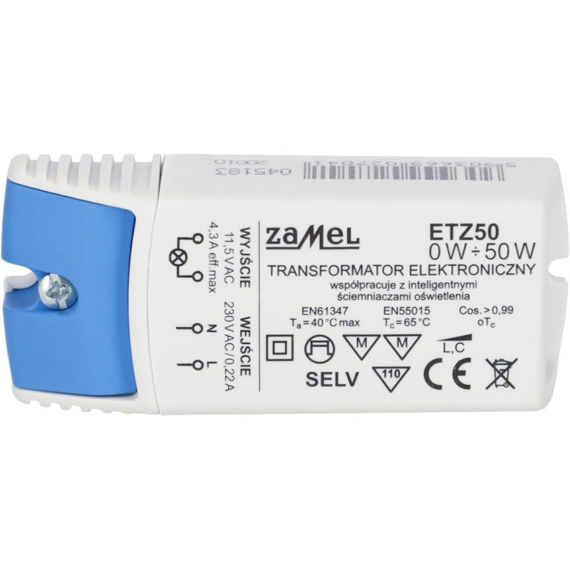 ETZ-50 - Transformador electrónico (12 V, 50 W)