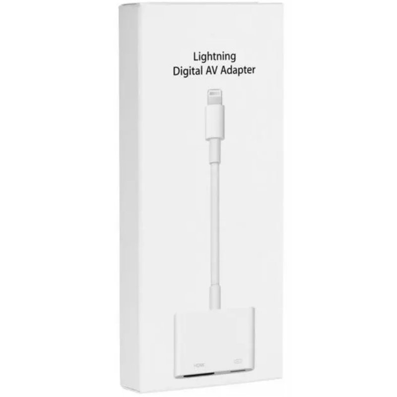 Apple Adaptador Lightning a AV Digital Apple Adaptador Lightning a AV Digital