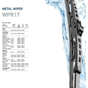HELLA 9XW 190 253-171 Metal Wiper Limpiaparabrisas - WPR17