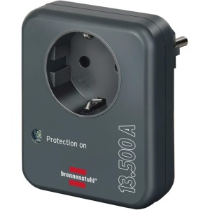 Brennenstuhl adaptador de enchufe con protección contra sobretensiones hasta 13.500A