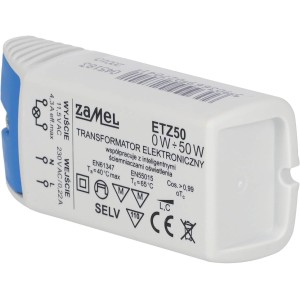 ETZ-50 - Transformador electrónico (12 V, 50 W)