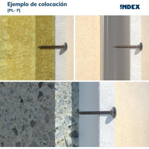 Tornillo para tabiquería seca con cabeza trompeta. 1000 Uds