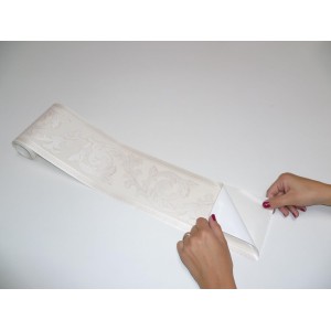 A.S. Création cenefa autoadhesivo Stick Ups beige crema