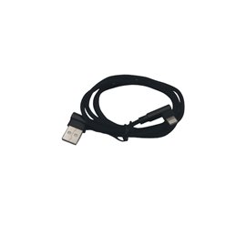 Cable USB acodado a Lightning acodado 1 metro