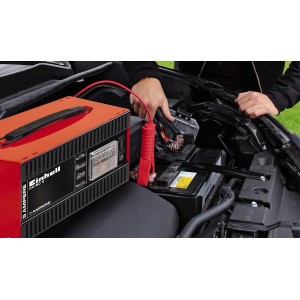 Einhell Cargador de baterías CC-BC 5(p. baterías de 16-80 Ah, 12 V